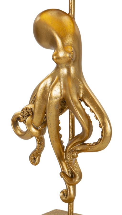 TABLE LAMP OCTOPUS GOLD CM Ø 30,5X64,5