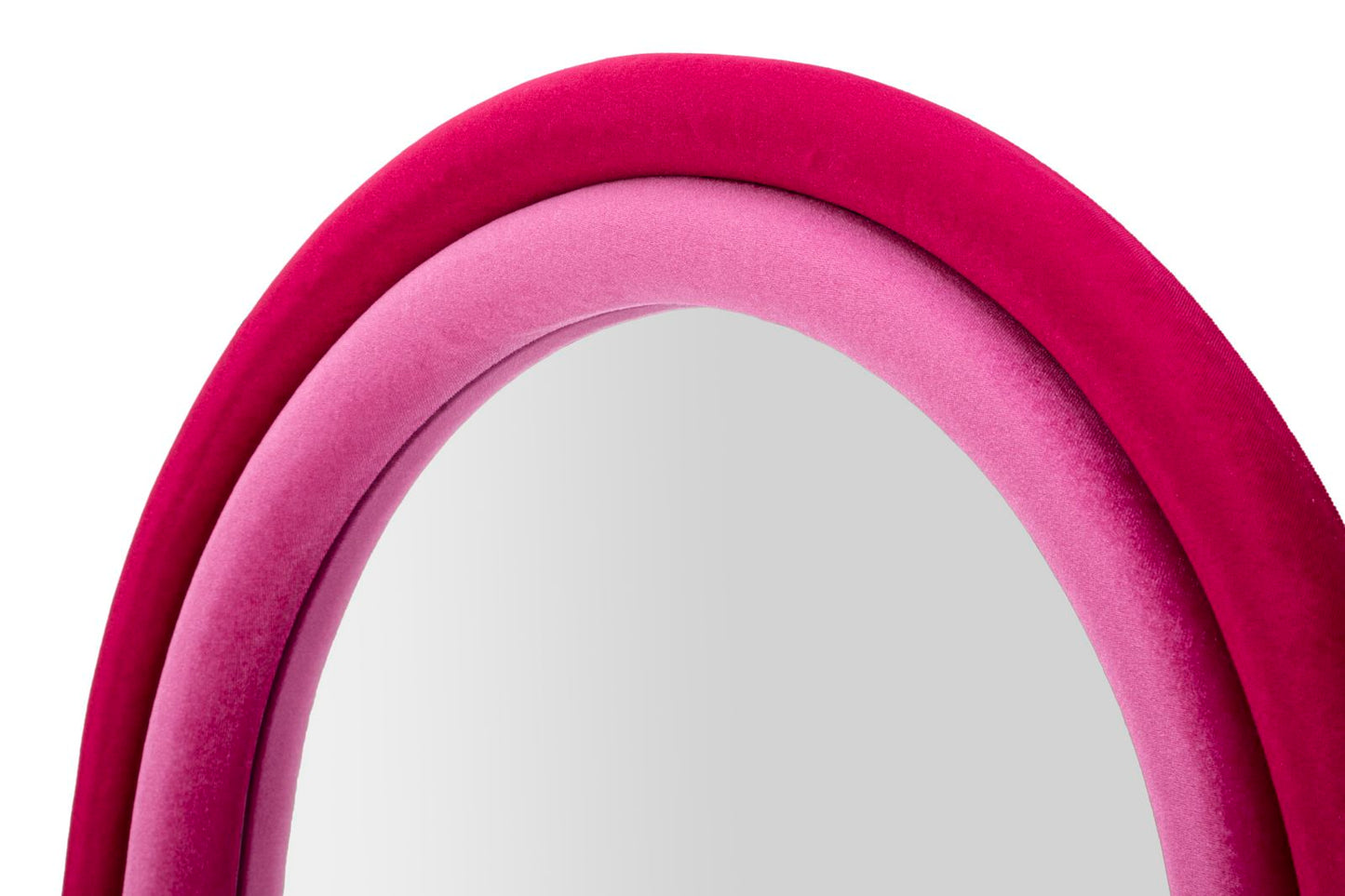 WALL MIRRORO CLOE FUXIA VELVET CM 60X4X160