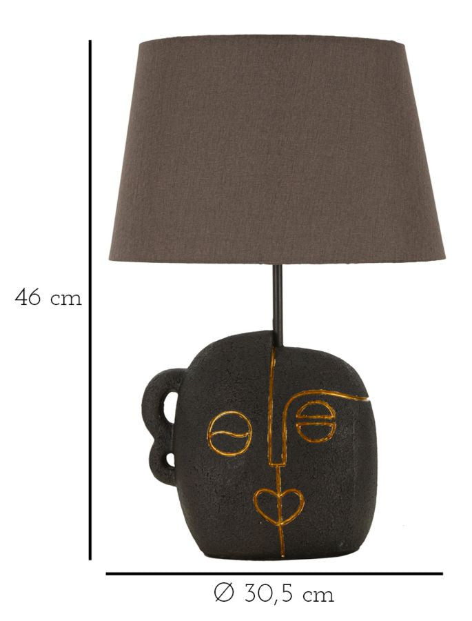 TABLE LAMP TRIBAL -A- CM Ø 30,5X46