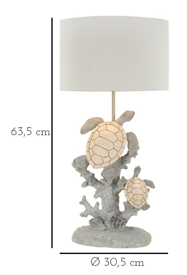 TABLE LAMP TURTLE CM Ø 30,5X63,5