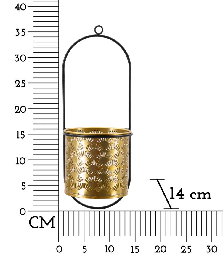 WALL VASE HOLDERHONG CM 14X14X37