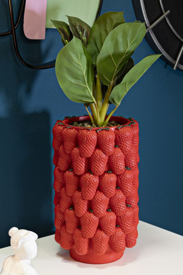 VASE STRAWBERRY CM Ø 20X32