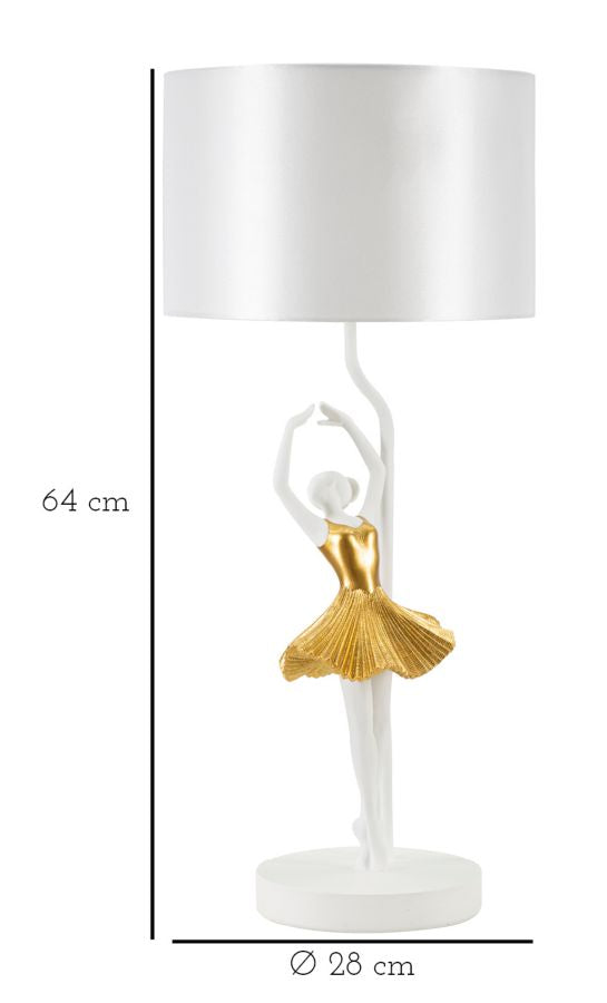 TABLE LAMP DANCER CM Ø 28X64