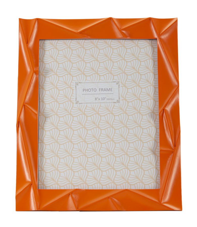 PHOTOFRAME ORANGY CM 25,8X2X31 (INSIDE PHOTO SIZE CM 20X25)