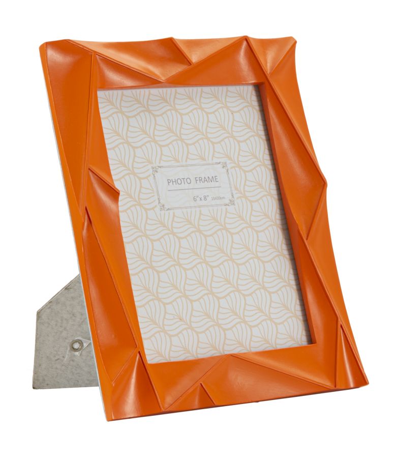 PHOTOFRAME ORANGY CM 20,8X2X26 (INSIDE PHOTO SIZE CM 15X20)