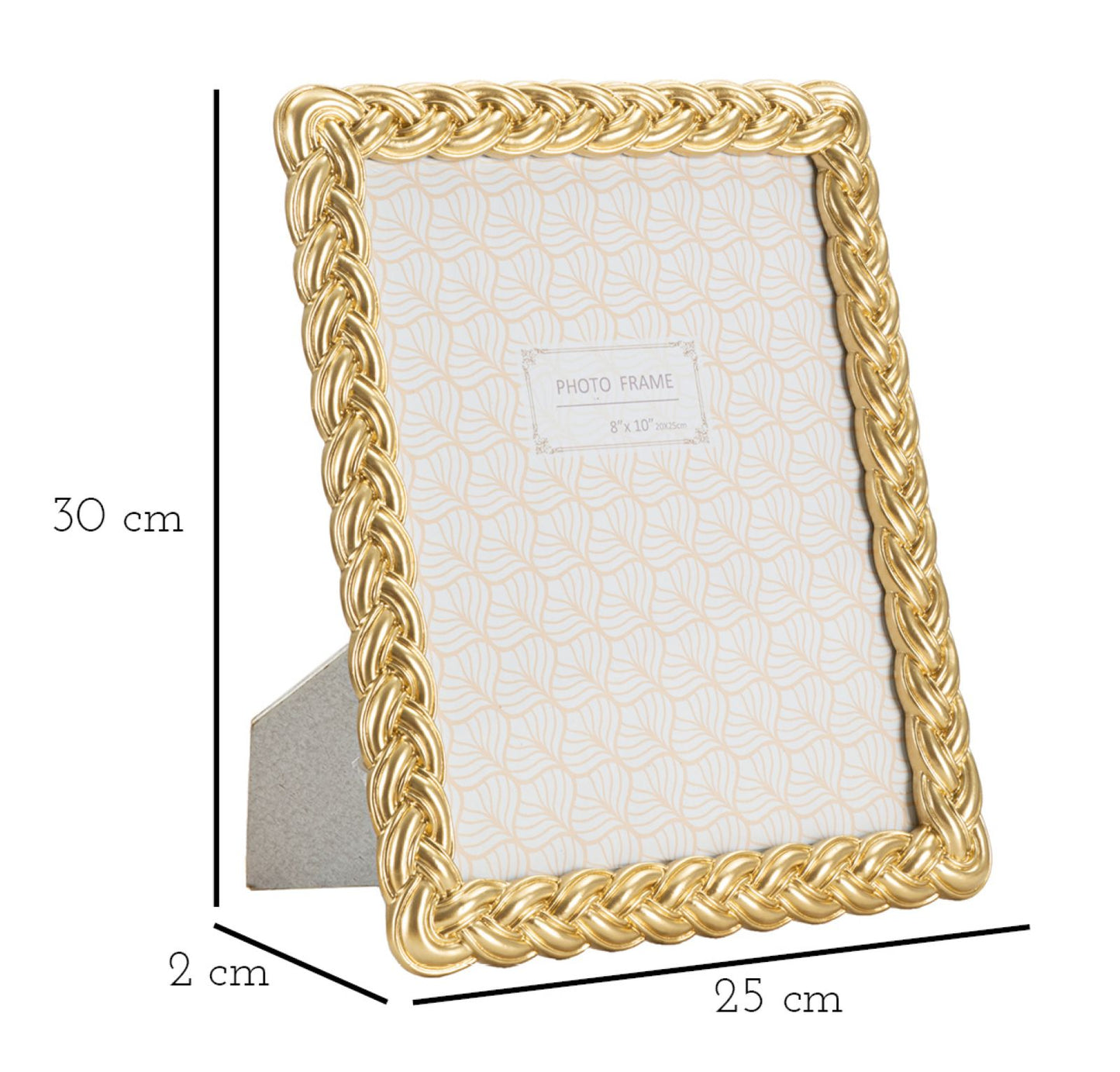 PHOTOFRAME ROPE CM 25X2X30 (INSIDE PHOTO SIZE CM 20X25)