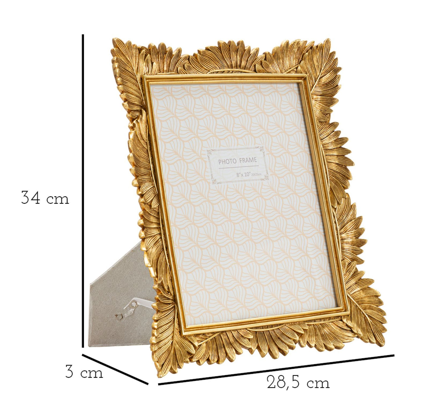 PHOTOFRAME OLLY CM 28,5X3X34 (INSIDE PHOTO SIZE CM 20X25)