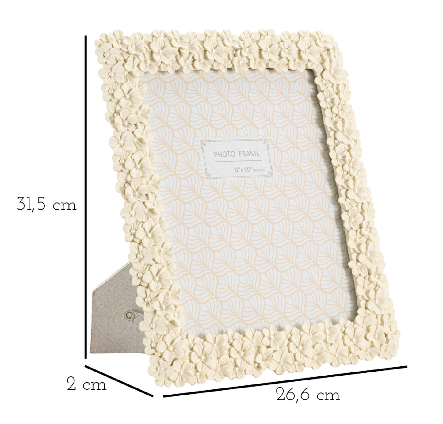 PHOTOFRAME GASPY CM 26,5X2X31,5 (INSIDE PHOTO SIZE CM 20X25)