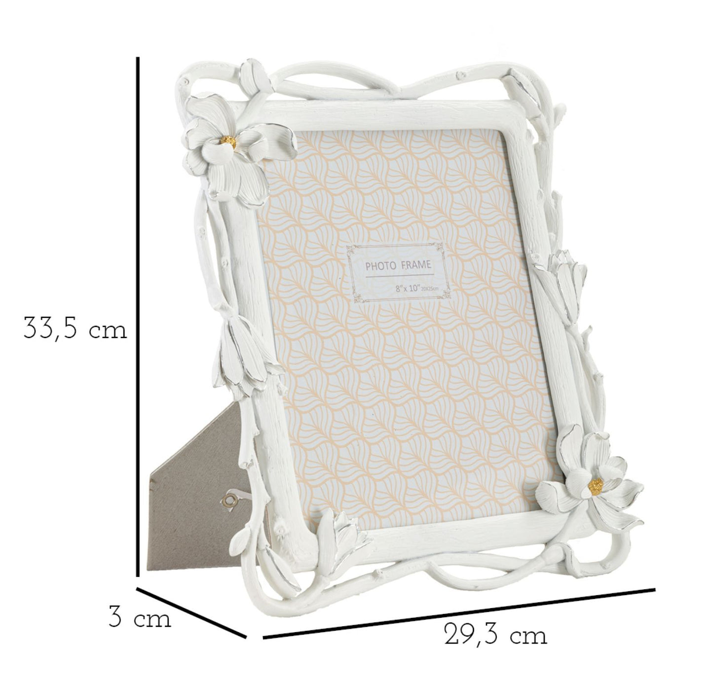 PHOTOFRAME MAGNOLIA CM 29,3X3X33,5 (INSIDE PHOTO SIZE CM 20X25)