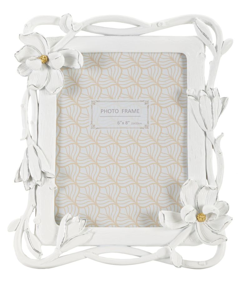 PHOTOFRAME MAGNOLIA CM 23,8X2,7X28 (INSIDE PHOTO SIZE CM 15X20)