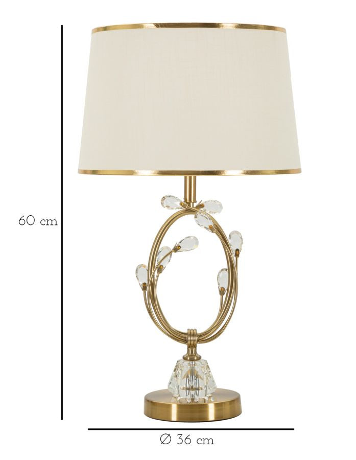 TABLE LAMP VERSAILLES CM Ø 36X60