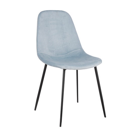 Chaise Corby-Polyester recyclé-Bleu