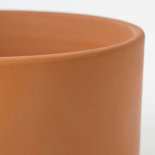 Venna Bloempot met Bewateringssysteem - H20,5 x Ø24 cm - Terracotta - Beige