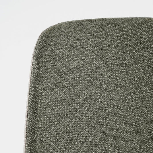 Chaise de salle à manger Tallos - Polyester recyclé - Vert, Beige