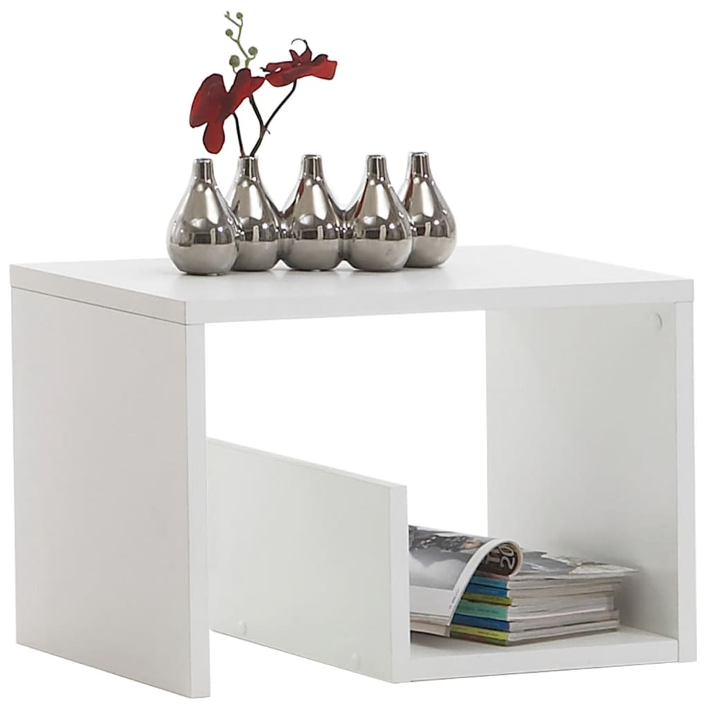 FMD Salontafel 2-in-1 59,1x35,8x37,8 cm wit