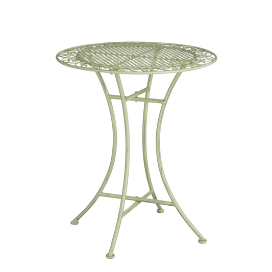 Table de bistrot Provence pour Outdoor-H70 x &Oslash; 60 cm-Vert clair