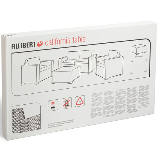 Keter Tuintafel California grafietkleurig 197421