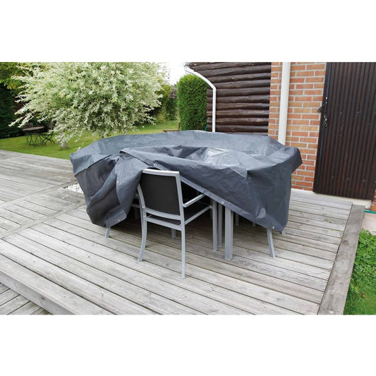 Nature Tuinmeubelhoes voor ronde tafels 205x205x90 cm