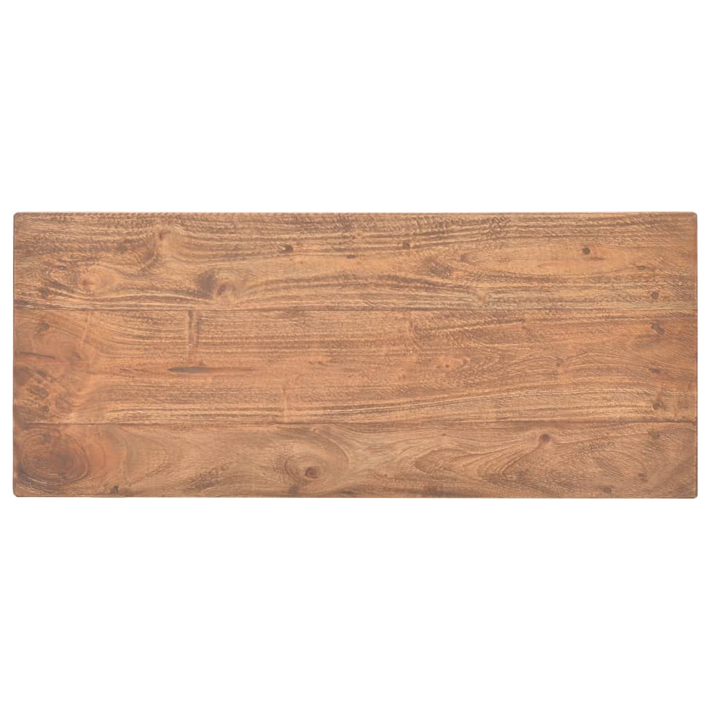 Wandtafel 69x28x70 cm massief mahoniehout