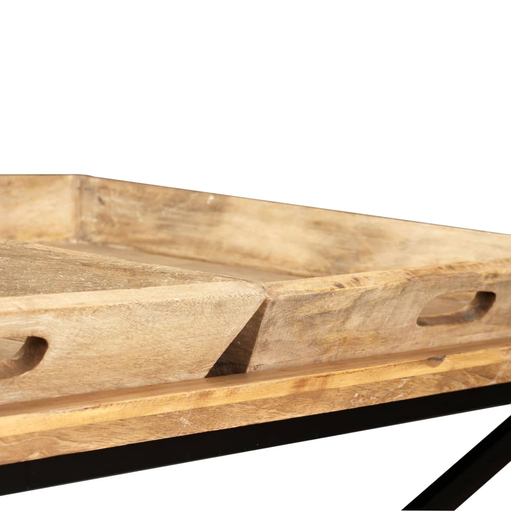 Salontafel 110x55x42 cm massief mangohout