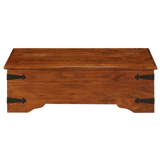 Salontafel 110x55x35 cm massief acaciahout met honingafwerking