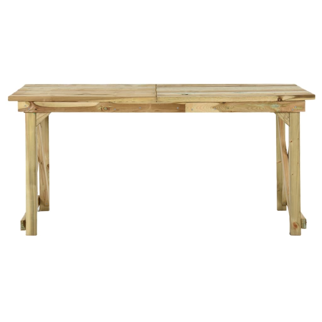 Tuintafel 160x79x75 cm hout