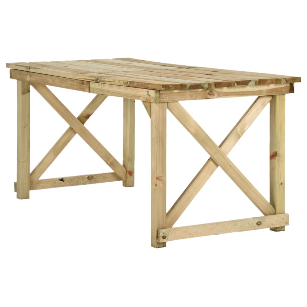 Tuintafel 160x79x75 cm hout