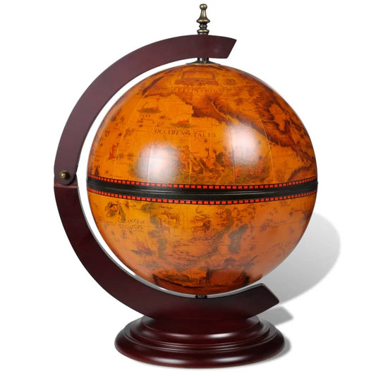 Globebar tafelmodel eucalyptushout