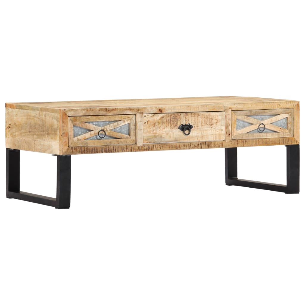 Salontafel 110x50x38 cm massief mangohout