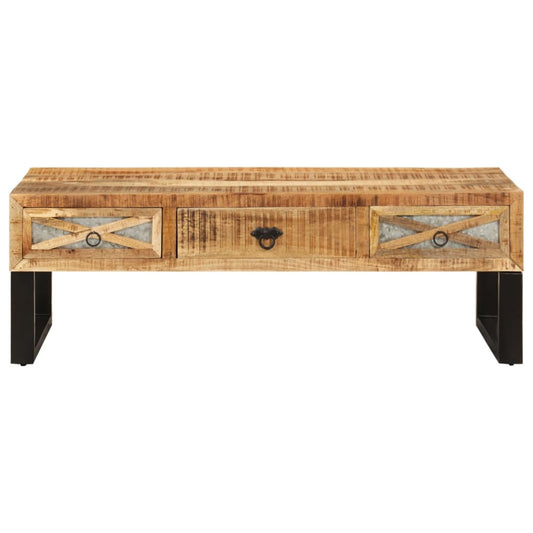 Salontafel 110x50x38 cm massief mangohout