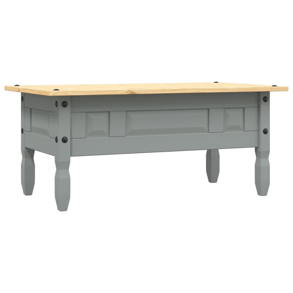 Salontafel 100x55x44 cm Mexicaans grenenhout Corona-stijl grijs