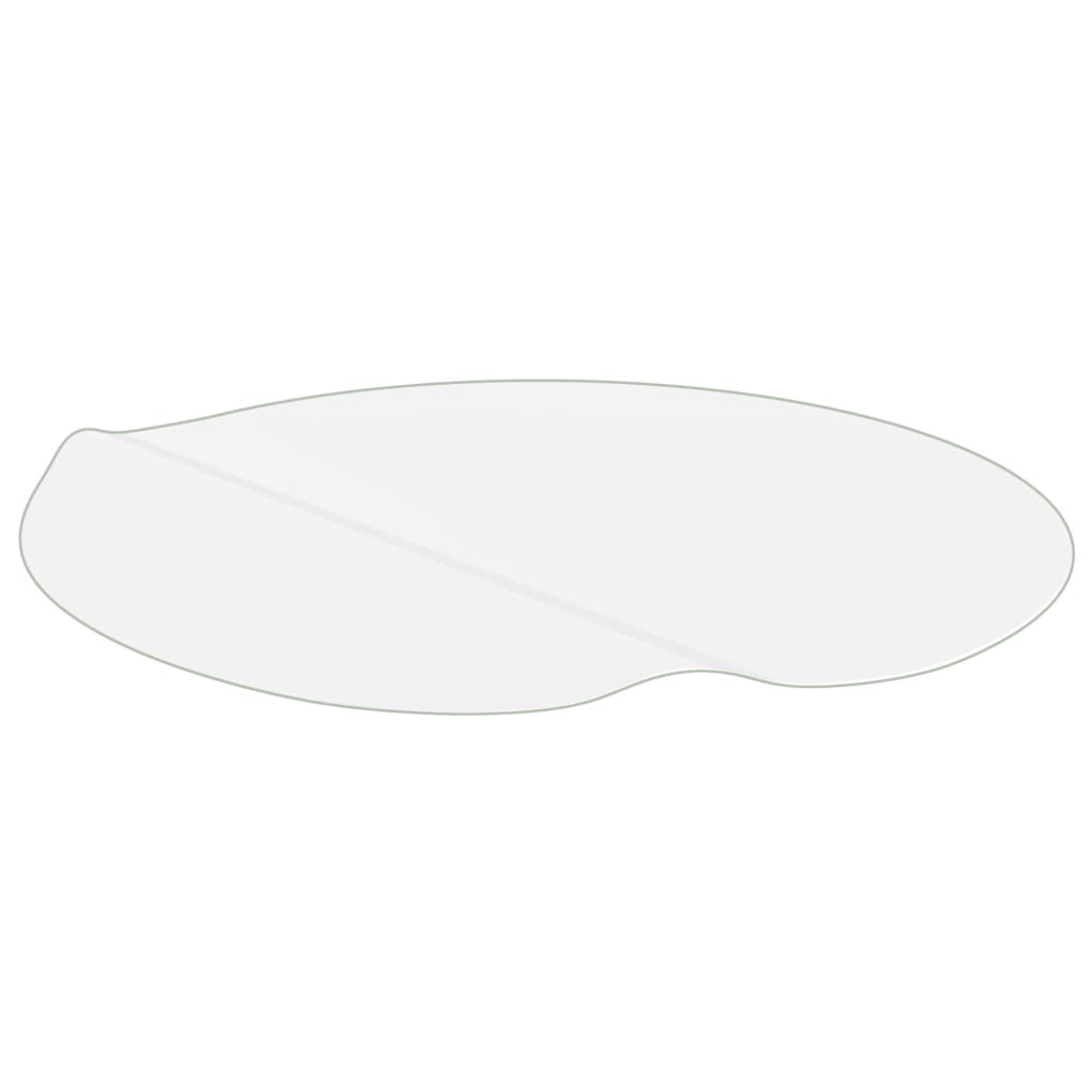 Tafelbeschermer Ø100 cm 1,6 mm PVC transparant