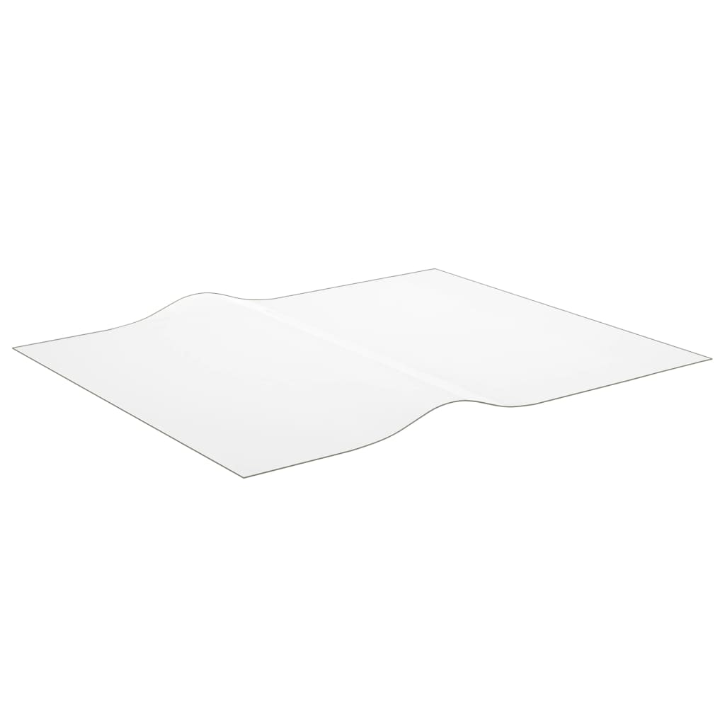 Tafelbeschermer 100x90 cm 2 mm PVC transparant