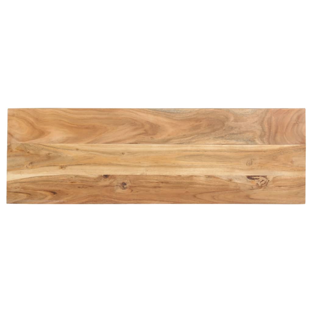 Wandtafel 110x35x75 cm massief acaciahout