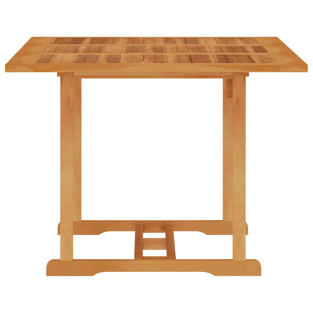 Tuintafel 150x90x75 cm massief teakhout