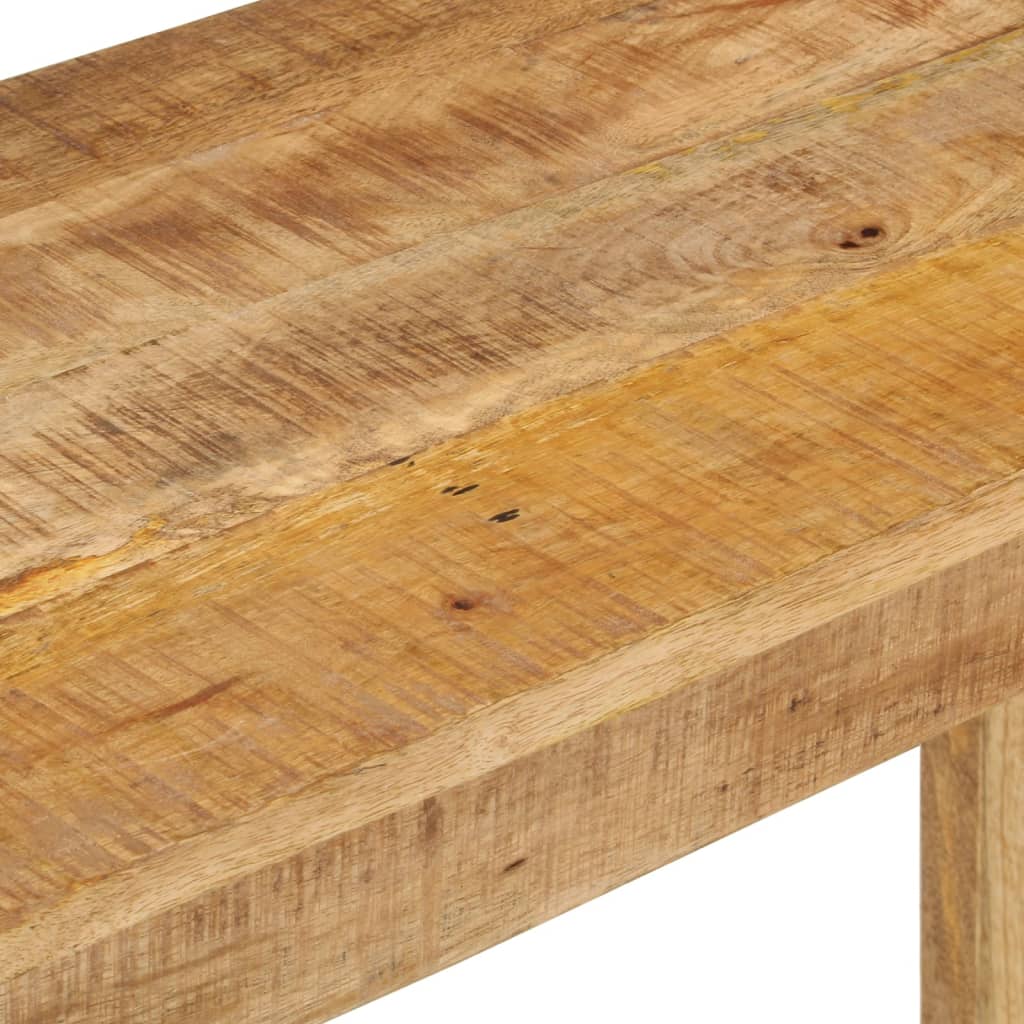 Wandtafel 110x35x76 cm ruw mangohout