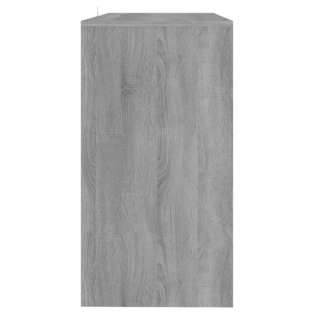 Wandtafel 89x41x76,5 cm bewerkt hout grijs sonoma eikenkleurig