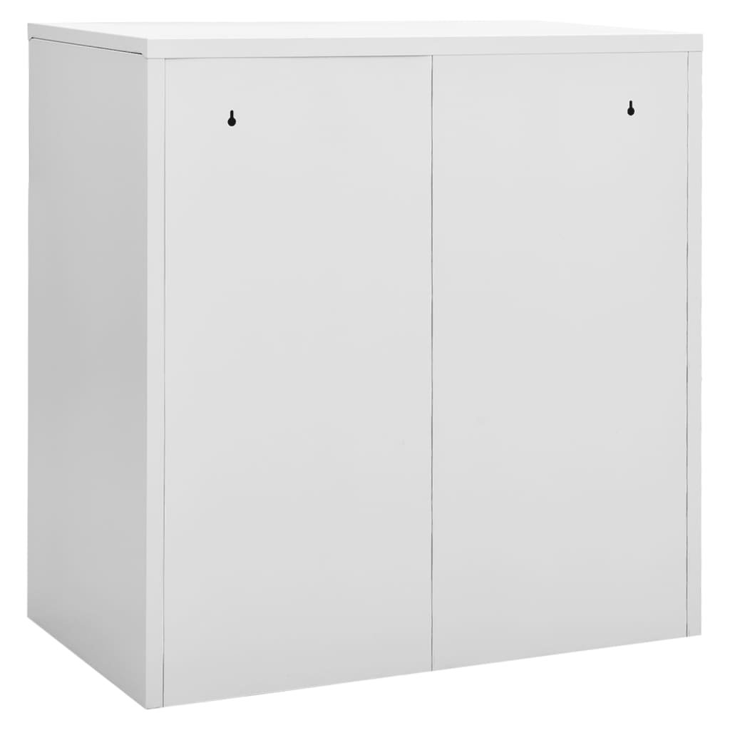 Lockerkasten 5 st 90x45x92,5 cm staal lichtgrijs