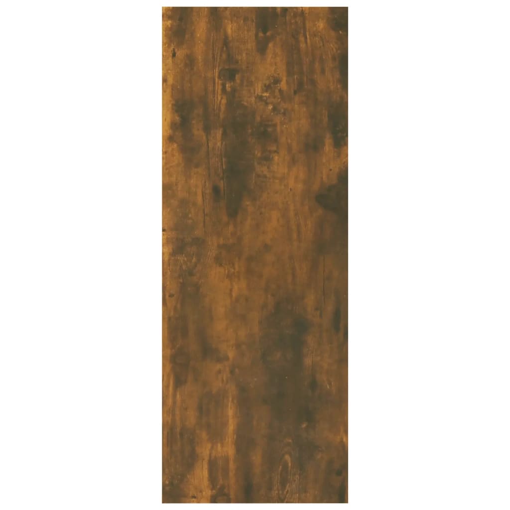 Wandtafel 105x30x80 cm bewerkt hout gerookt eikenkleurig