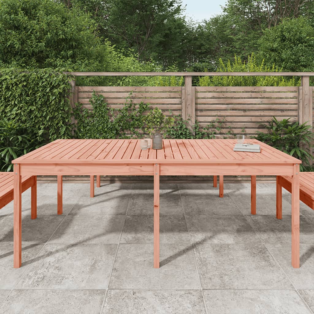 Tuintafel 203,5x100x76 cm massief douglashout