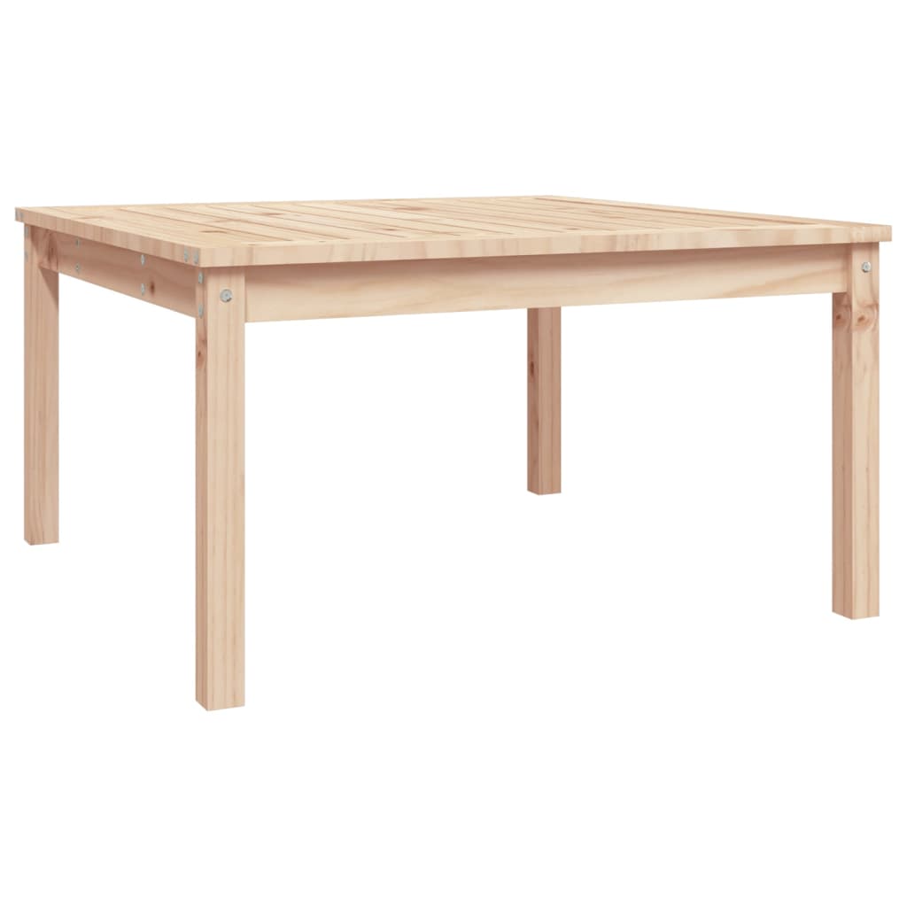 Tuintafel 82,5x82,5x45 cm massief grenenhout