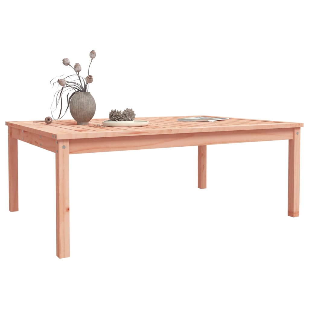 Tuintafel 121x82,5x45 cm massief douglashout