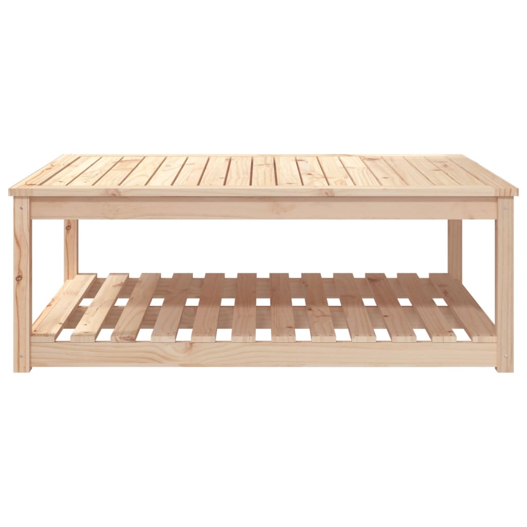 Tuintafel 121x82,5x45 cm massief grenenhout