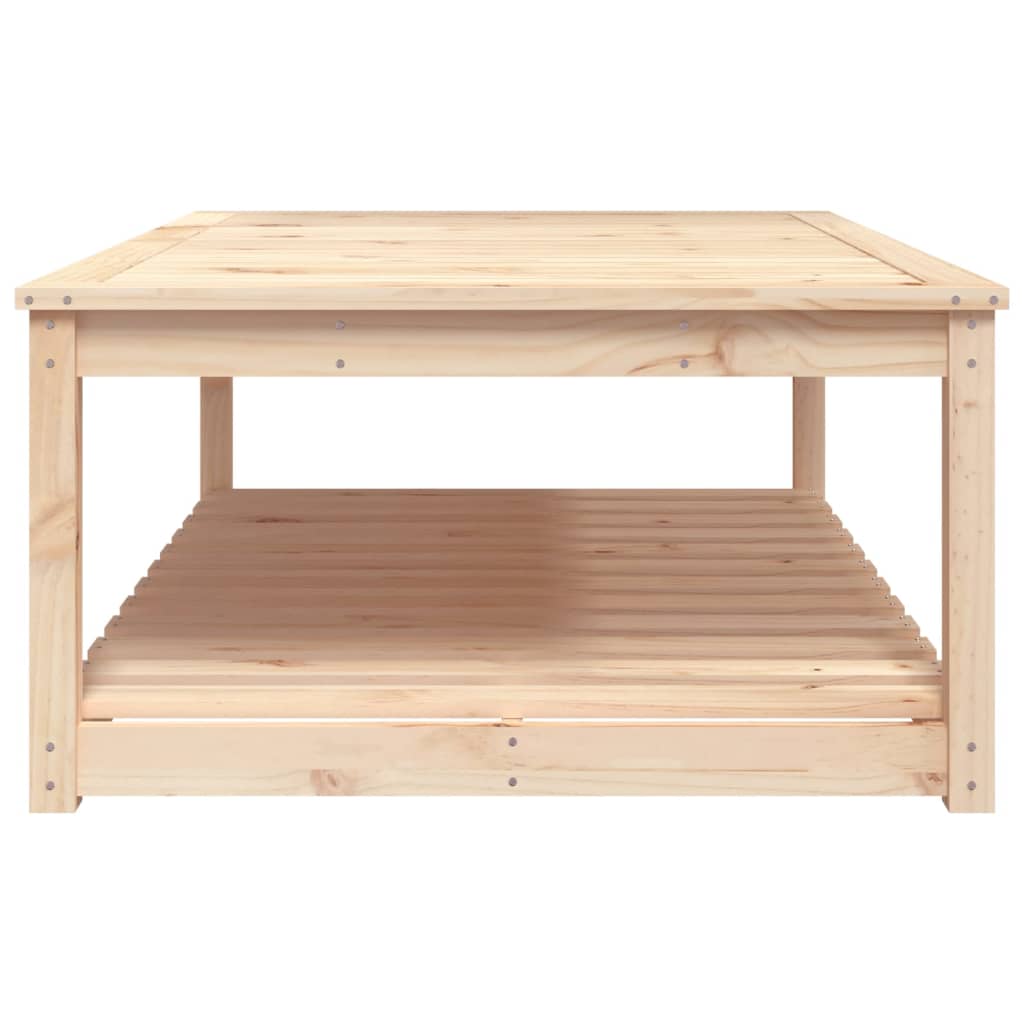 Tuintafel 121x82,5x45 cm massief grenenhout