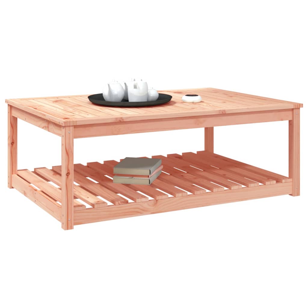 Tuintafel 121x82,5x45 cm massief douglashout