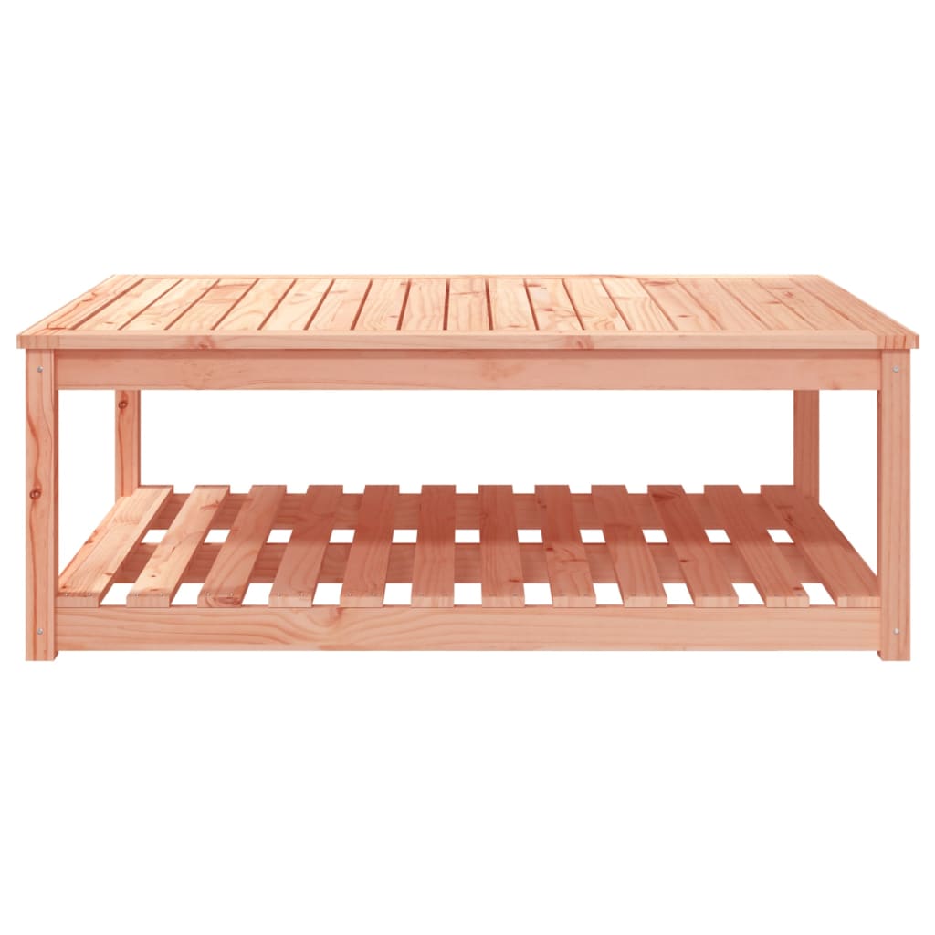 Tuintafel 121x82,5x45 cm massief douglashout