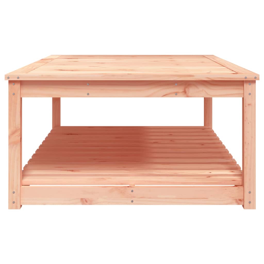 Tuintafel 121x82,5x45 cm massief douglashout