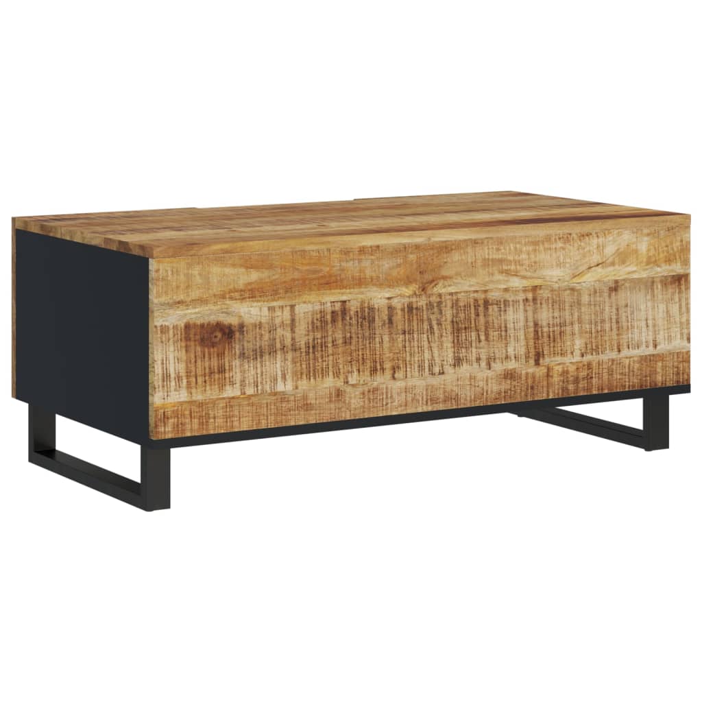 Salontafel 100x54x40 cm massief mangohout en bewerkt hout