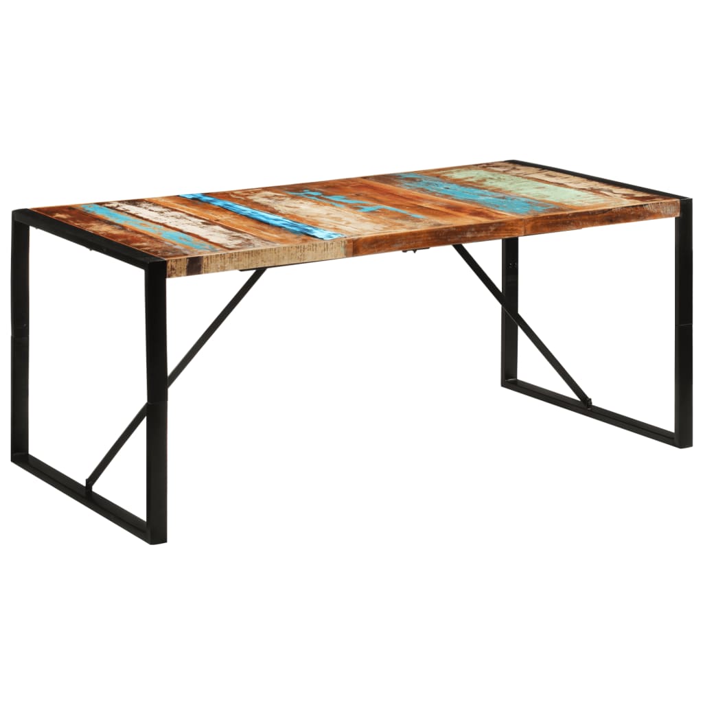 Eettafel 175x90x76 cm massief gerecycled hout