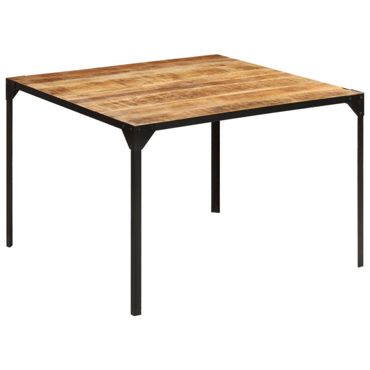 Eettafel 110x110x76 cm massief mangohout